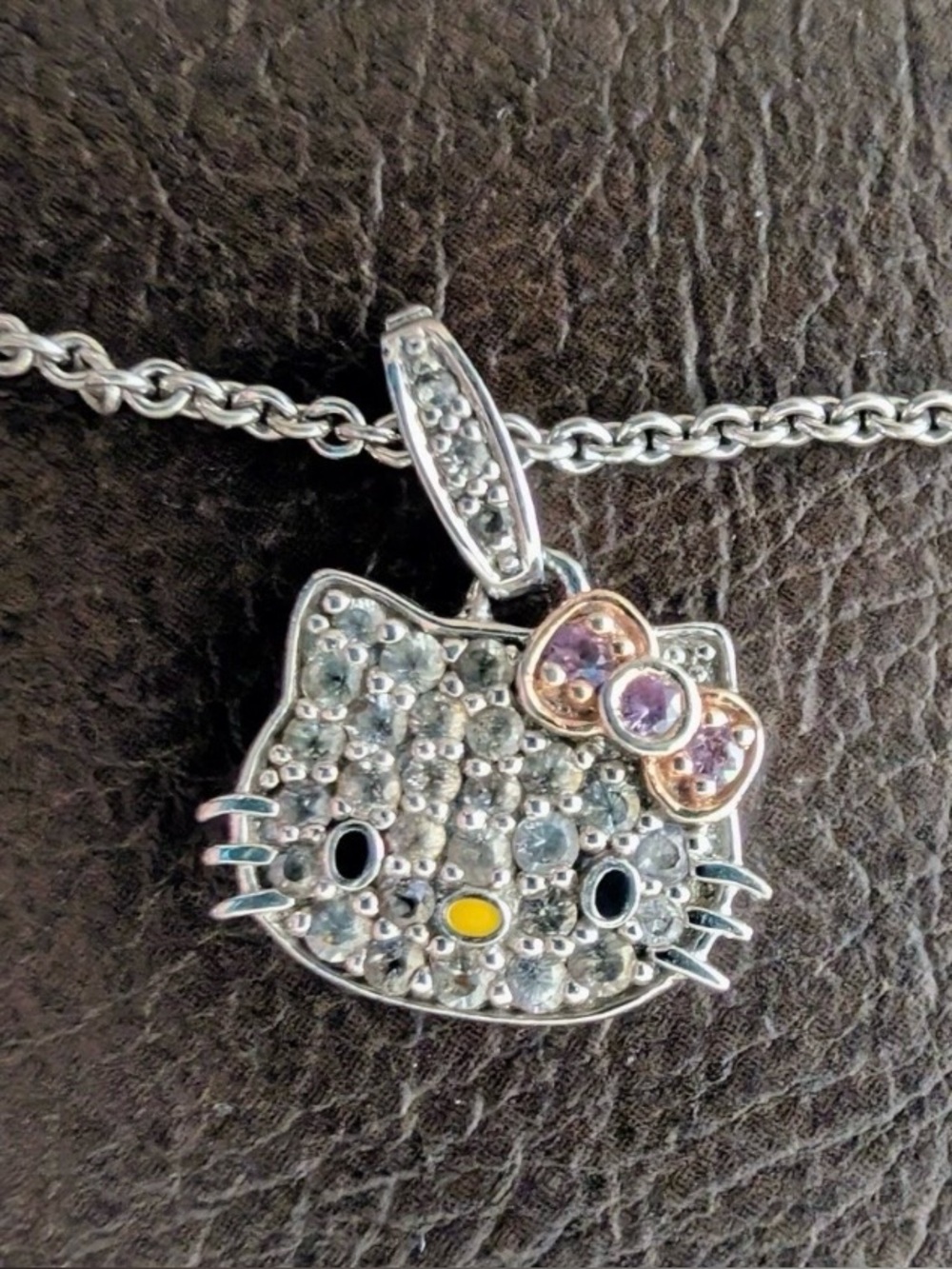 Simmons co hello kitty pendant necklace 925 Kimora